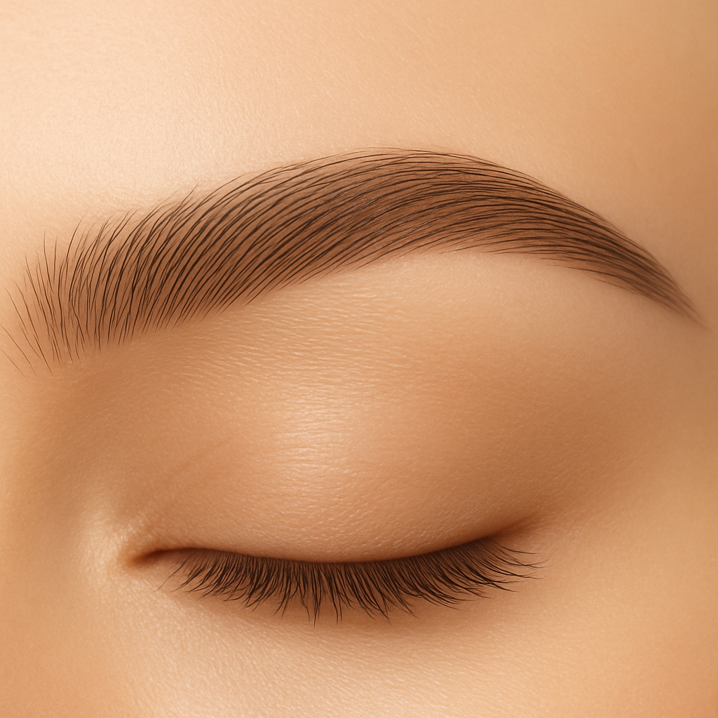 Combo Brows permanent makeup result